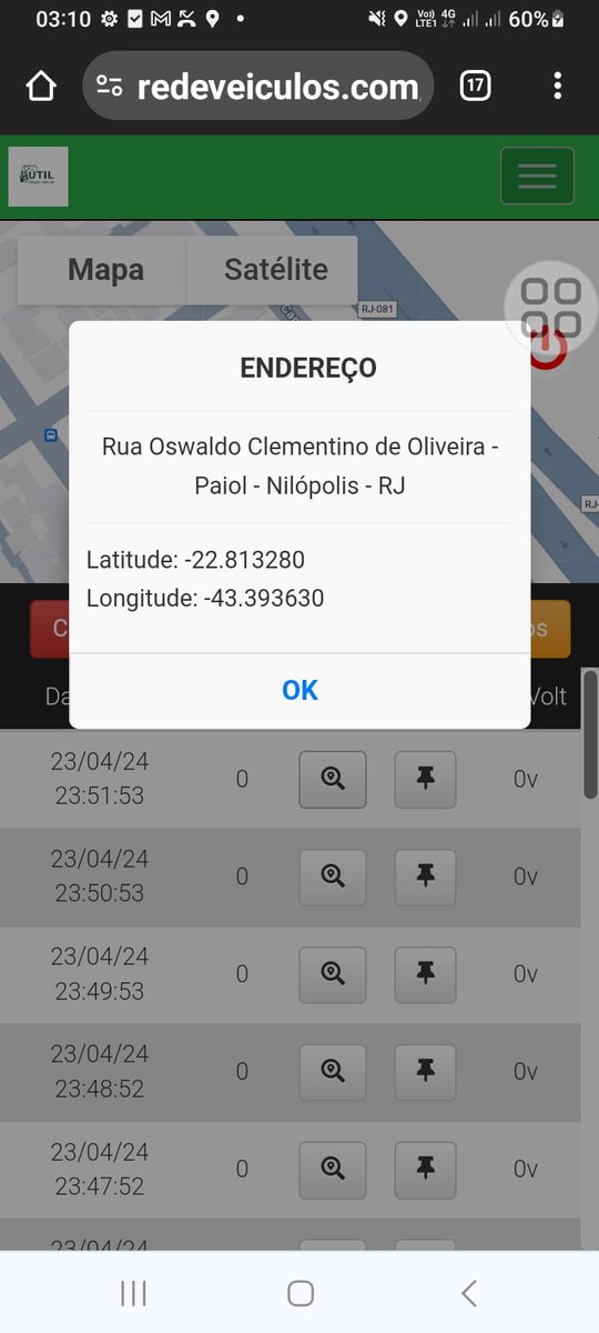 maluhelena2's tweet photo. Última localização da moto tropa https://t.co/etHBbqS8Th