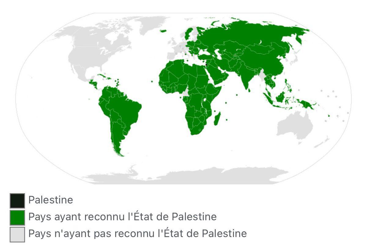 🇵🇸- Avec la Jamaïque, 142 pays reconnaissent désormais la Palestine. - Seuls 51 pays ne l'ont pas encore fait. - L'Espagne, Malte, la Slovénie et l'Irlande devraient à leur tour reconnaître l'État de Palestine d'ici cet été. #PalestineState #FreePalestine #Gaza #ONU #Palestine