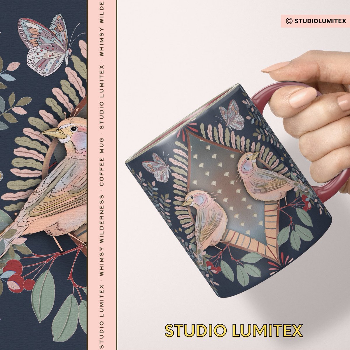 ShikzeeeDraws's tweet photo. Print: Whimsy Wilderness ✨✍🏻♥️ 

From a Sketch to Physical Product >> ✨

Made on @Procreate ✨
#art #illustration #digitalart https://t.co/rf3Xko6imh