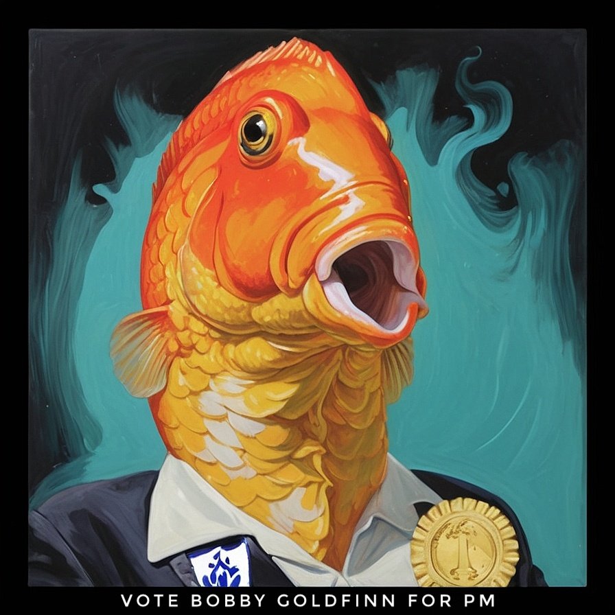 VOTE @BOBBYGOLDFINN FOR PRIME MINISTER.

#BGT #BobbyGoldfinn #ComedyGold #StandUp #GoldFishInASmokingJacket 🤪