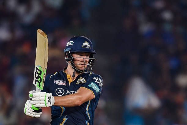 WELL PLAYED, DAVID MILLER. He smashed 55 runs from 23 balls including 6 fours and 3 sixes against Delhi Capitals - A fighting Knock by Miller.