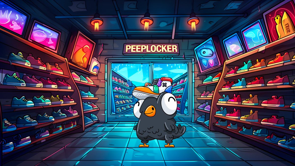 Introducing PeepLocker, the new sneaker store for all the Peep-loving sneakerheads out there! 

Get ready to step up your game with the latest and greatest kicks from the Peep brand. 

Visit us and find your perfect pair, only at PeepLocker! 

#PeculiarPeeps #PeepLocker 👟