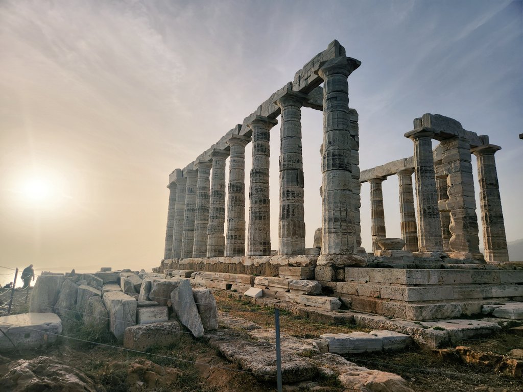 Arrived in Athens 🇬🇷 today in time to see the sun set over the Temple of Posideon on Cape Sounion. What a beautiful evening in a beautiful country. Ready for the start of #ESCPrev2024 #EAPC tomorrow.