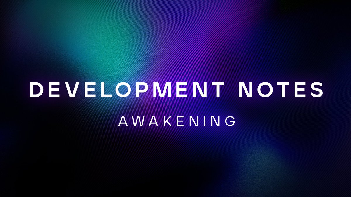 🚀 𝗗𝗘𝗩𝗘𝗟𝗢𝗣𝗠𝗘𝗡𝗧 𝗡𝗢𝗧𝗘𝗦: 𝗔𝗪𝗔𝗞𝗘𝗡𝗜𝗡𝗚 The development of Unfettered Awakening is in full speed: - Refactored Login, Menu, and Game Scenes for better organization. - Added a new map and updated environmental assets. - 'Upgrading Weapon' feature is in progress.…