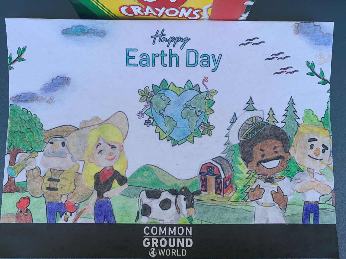 One planet, countless wonders. Let's cherish Earth's beauty and work together to protect it. 🌎🌳🧑‍🌾

Check out my artwork for the #CGWEarthDayEntry #EarthDay2024 @CommonGroundWLD 🙌🎨