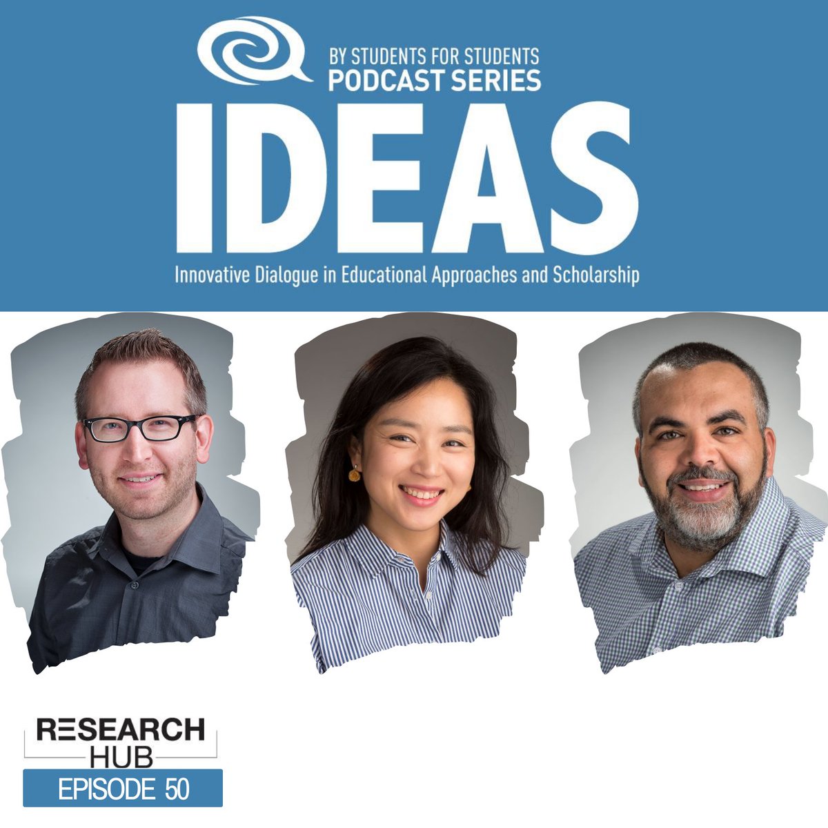 (Out Now!) Join us in celebrating the 50th episode of IDEAS! Don't miss this special episode featuring a captivating panel discussion with Dr. @joelhenghartse, Dr. Bong-gi Sohn and PhD Candidate @plsantos_br! Listen here: bit.ly/IdeasPodcastSFU