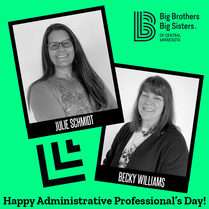 Today is Administrative Professional's Day, and we have two of the best in the business in our office! Becky and Julie make the office run, and we're so glad to have them on our team! Thank you, Becky & Julie! #BiggerTogether