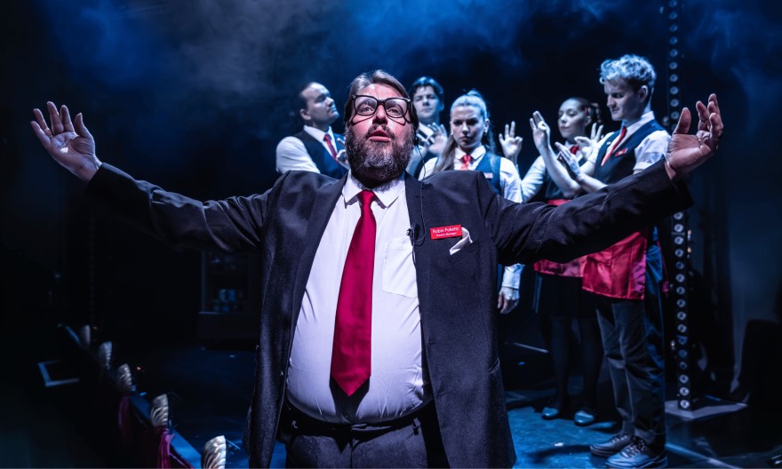 OffWestEndCom's tweet photo. #Offies #NewNoms 2024 for “Ushers: The Front of House Musical” @UshersMusical from James Steel Prodns @jamessteelprod and Maryann Wright Prodns at The Other Palace @TheOtherPalace: LEAD PERFORMANCE IN A MUSICAL Daniel Paige – congratulations! 🎉… https://t.co/TkaO5V45u6 https://t.co/9fcaR6Xg88