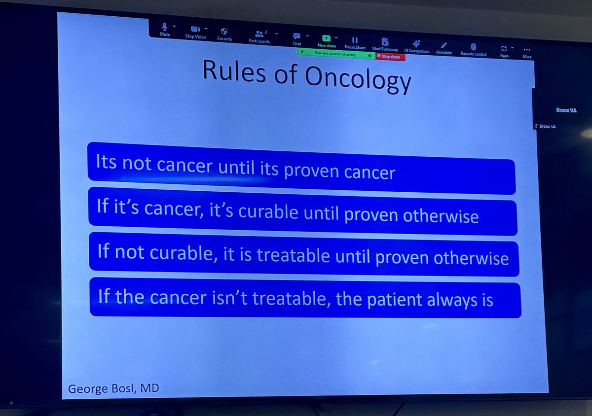 Dr. Julian Waksal (@DrJulianWaksal) with a great noon conference presentation for our residents. Loved this introductory slide. @MSH_MedChiefs @IcahnMountSinai @DOMSinaiNYC @SinaiHemeOnc