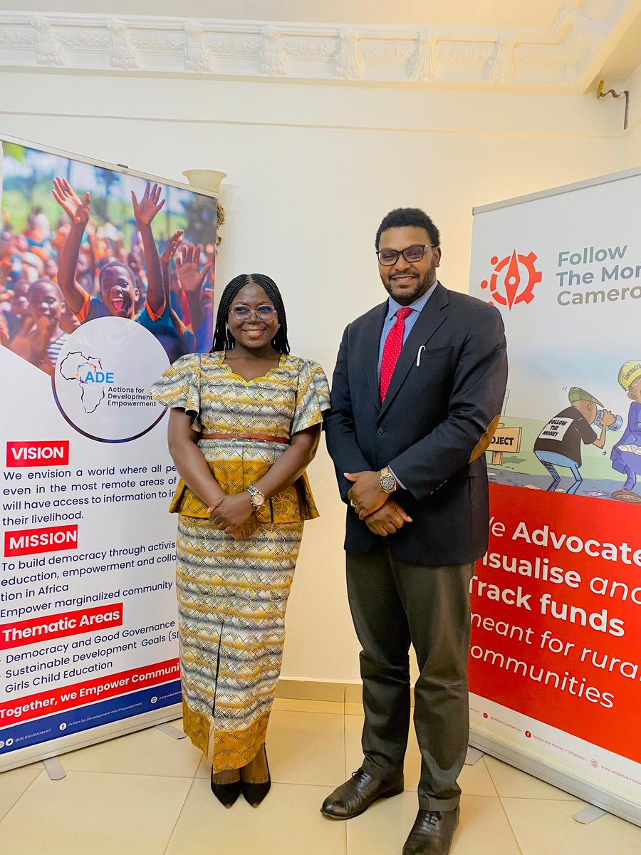 Earlier today, we were privileged to have been visited by Dr. Jude Mutah. Programs Officer, Africa, @NEDemocracy to discuss the work @actions4dev does in promoting youth and women's political participation through our initiative #MyVoteMyVoice that was launched last month.