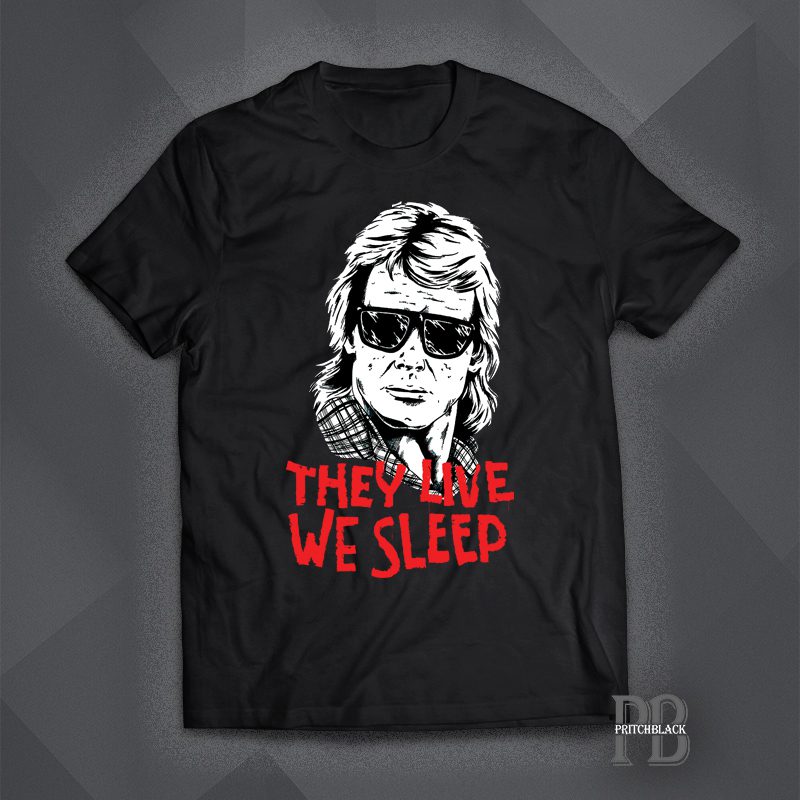 Film fan?? How about this awesome They Live We Sleep tee? Inspired by the superb, horror/action film #theylive by John Carpenter in 1988, time to look through the glasses my friend and see the truth. This is already becoming a fan favourite! 😎 OBEY. pritchblack.com/product/they-l…