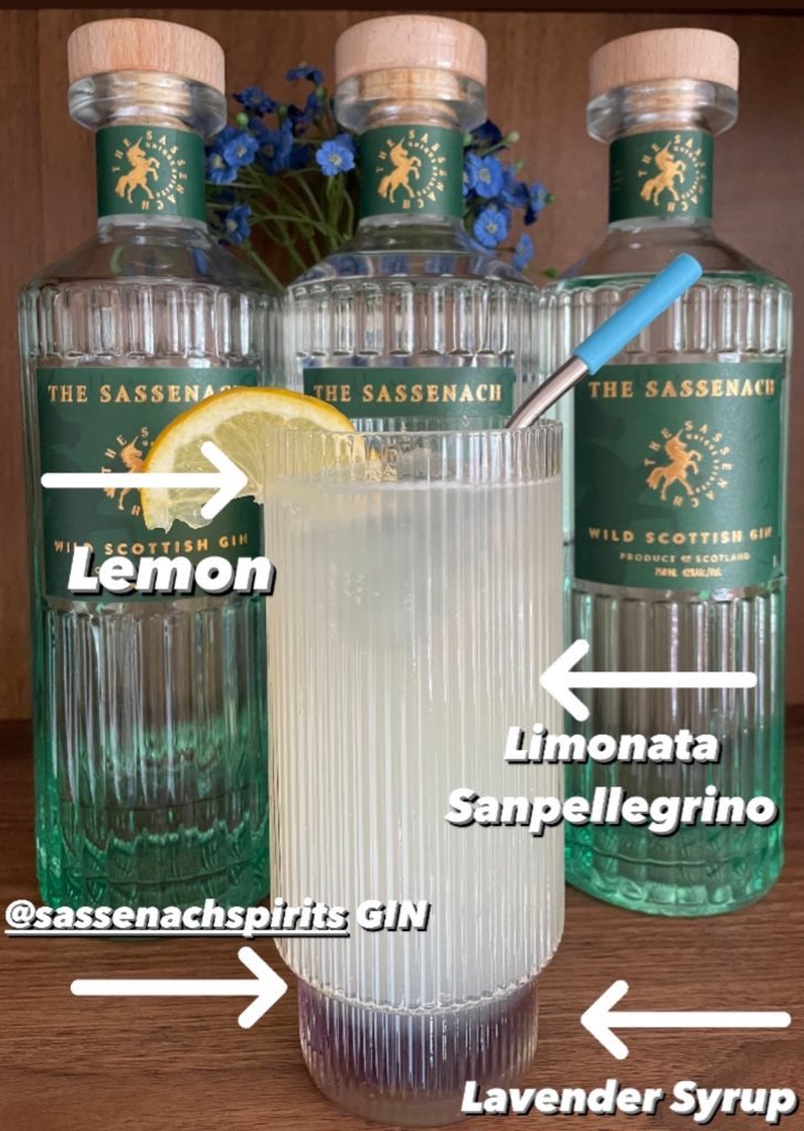 Let me put you on a @SassenachSpirit cocktail real quick. Will change your life: