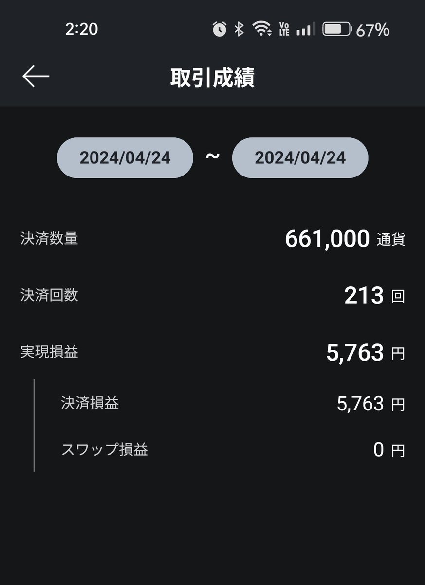 アマフレ 
スキマ時間
国内FXスキャ 24日