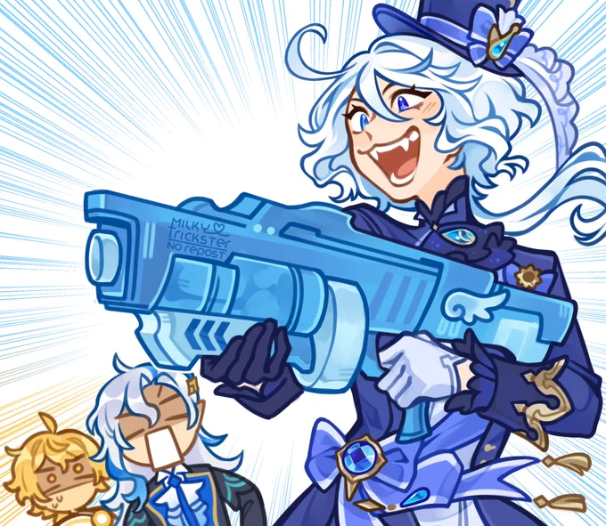 All this time I thought Furina was the bubble murderer but I think I actually predicted Sigewinne flawlessly 

#GenshinImpact 