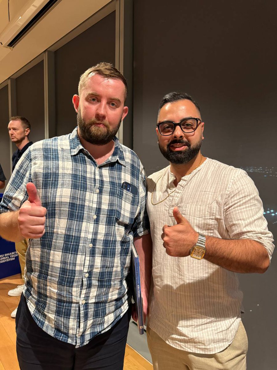 SnoozUp_app's tweet photo. CEO @erfffi with @chainlink co-founder @SergeyNazarov today at @hub71ad.π₯π
#SnoozUp #Web3 #Blockchain #crypto #hub71ad #Chainlink https://t.co/Xmi5miTtYM