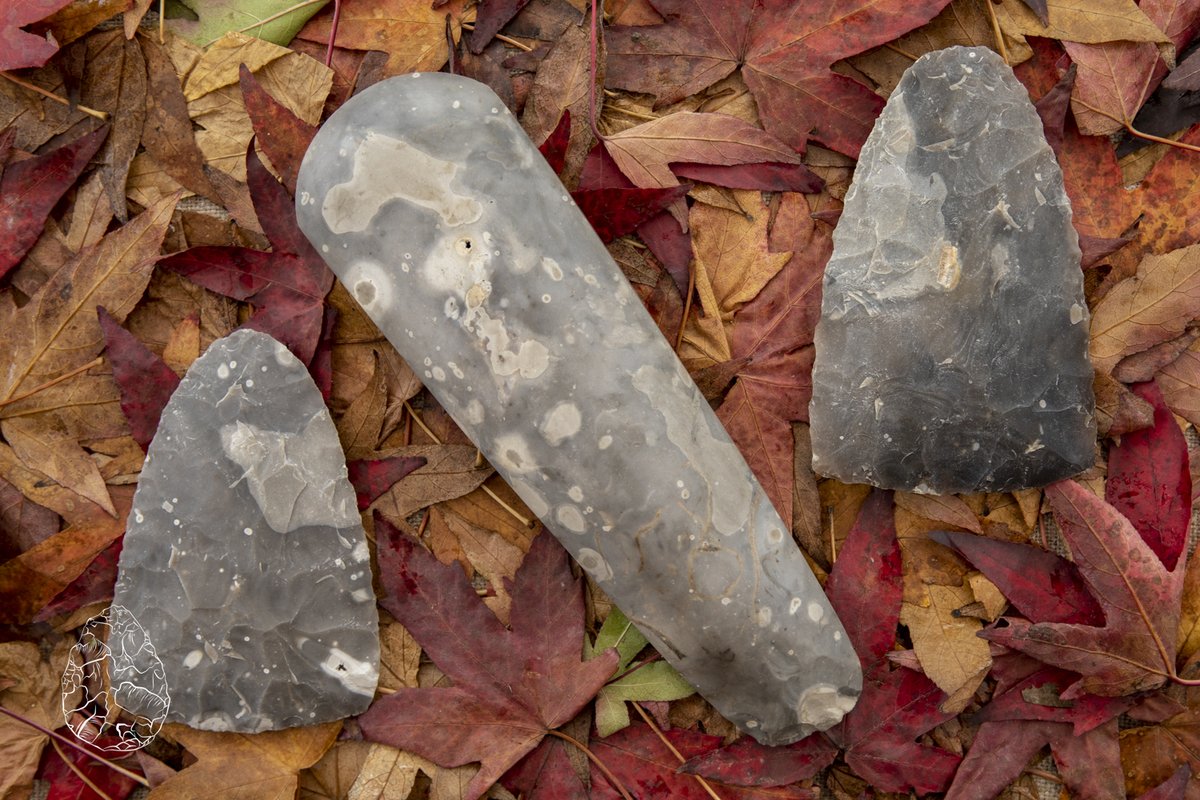 Two of these stone tools represent the end of a time period that is around 10 times further away from the axe in the middle is to today! The Stone Age is the longest in the human timeline, yet has left little other than stone survives for archaeologists to piece back together.