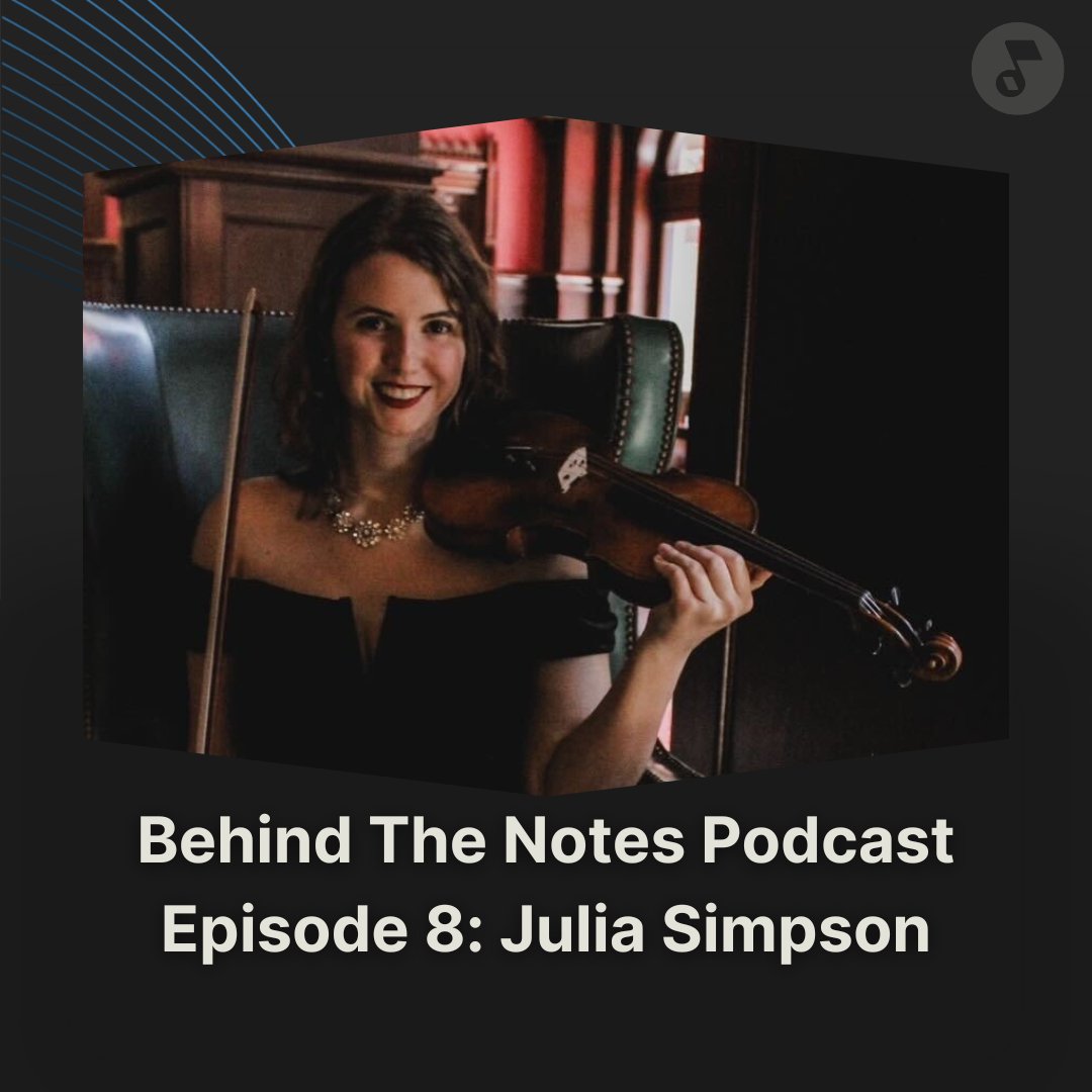 This Monday we welcome our next Behind The Notes podcast guest, Julia Simpson! Julia works for Musicnotes as our Product Data and Merchandising Specialist. In this episode we discuss her experience playing violin in various ensembles as well as her experience as a music major! 🎶