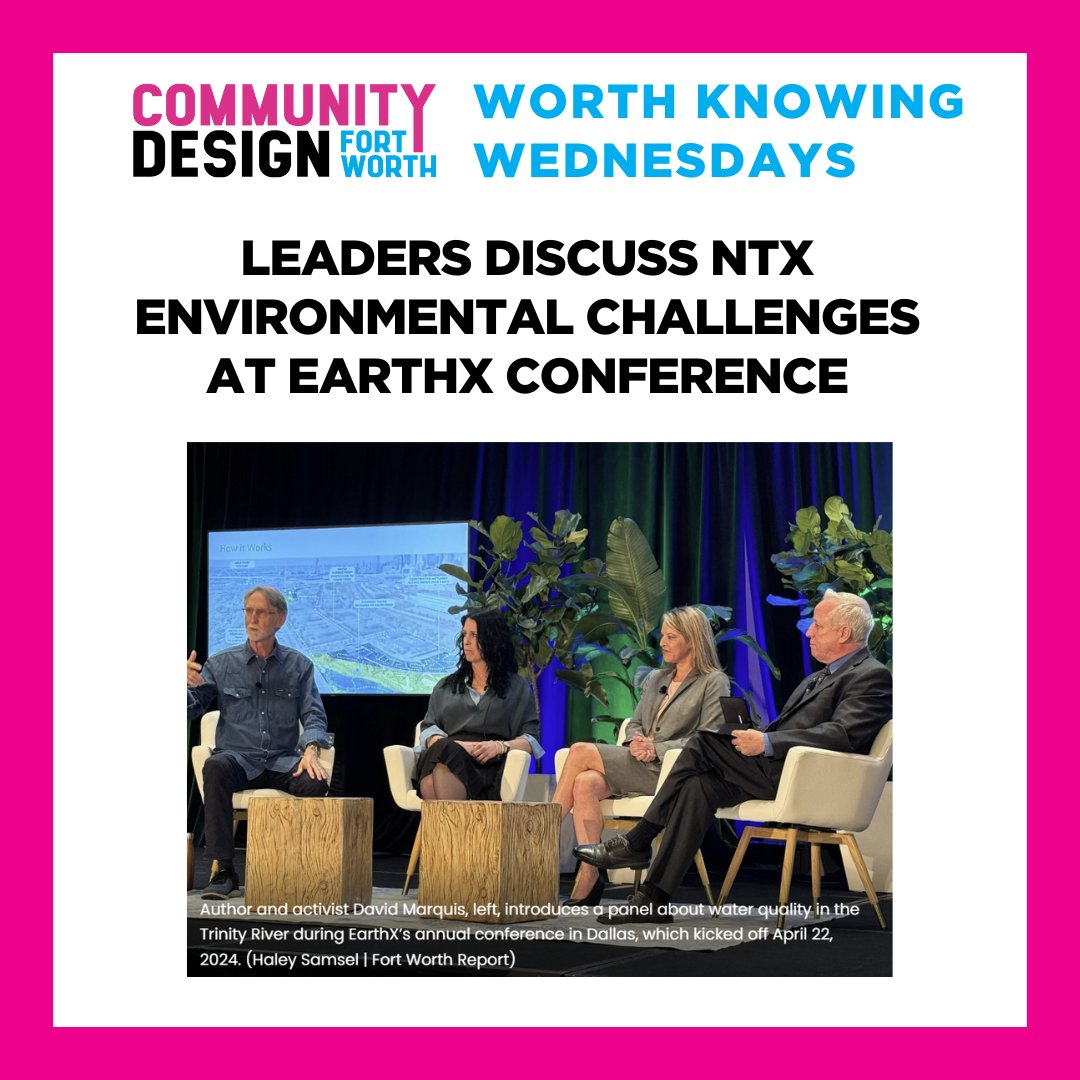 Mayor Mattie Parker joined area leaders to discuss the impacts of legacy projects and growth. From prioritizing green space to rethinking urban infrastructure, the city is on the move toward a more sustainable future
bit.ly/3Qicwef

#Fortworth #UrbanPlanning @MayorMattie