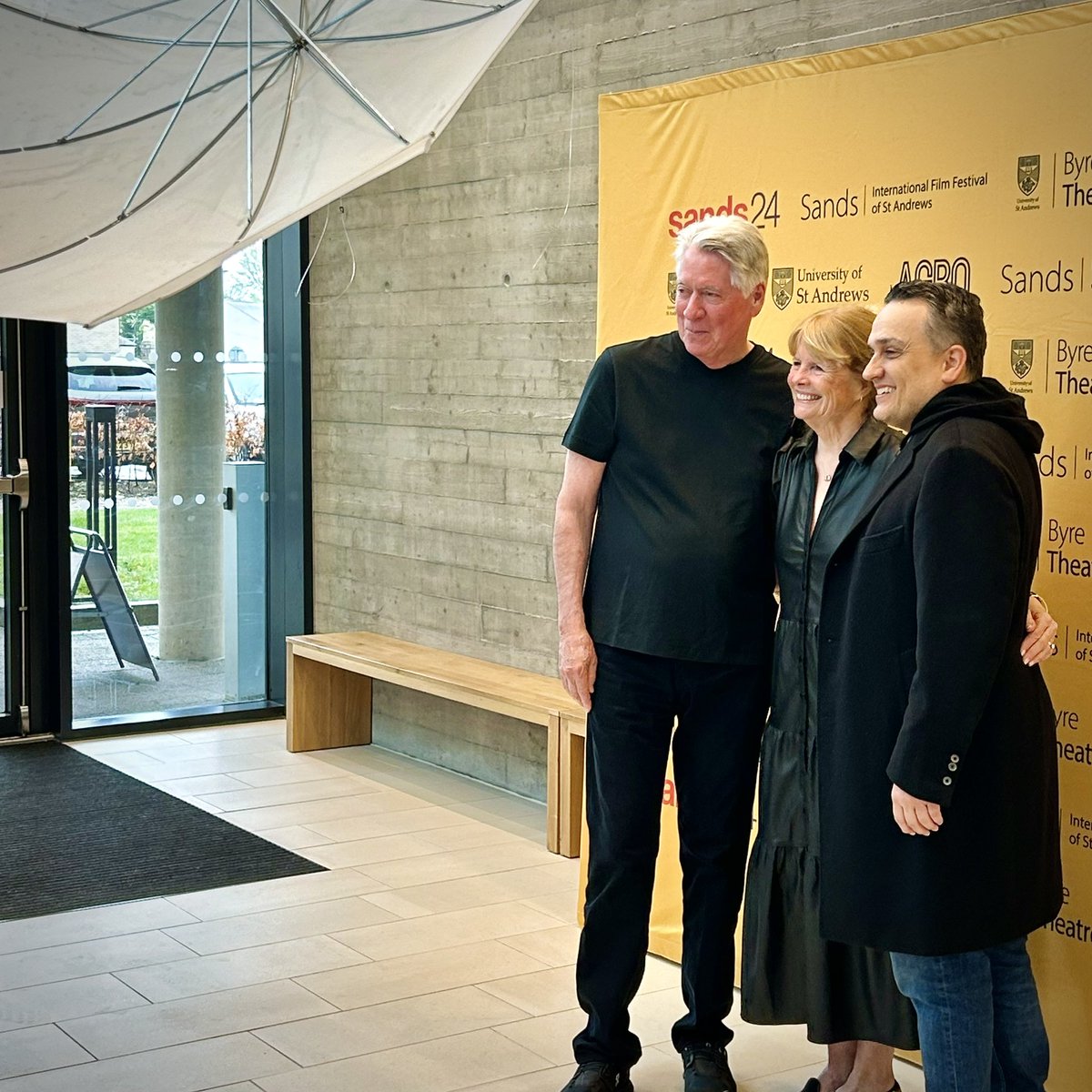 Sunday was definitely a ‘pinch me’ moment. It was such a privilege to meet Alan and Sandra Silvestri on Sunday. Thank you to the Laidlaw for hosting the event and to Sands 24 for bringing together such incredible talent to St Andrews!

📸Photo courtesy of Euan Cherry/Getty Images
