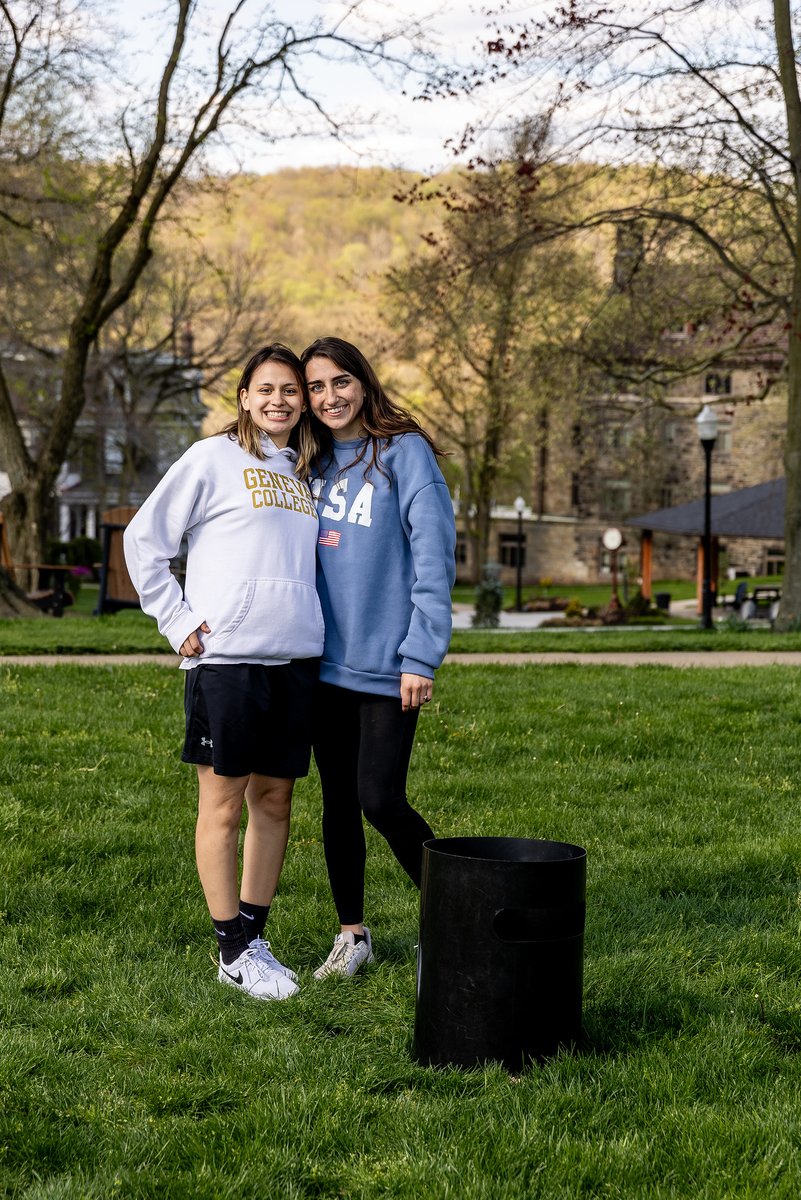 We had so much fun on Earth Day celebrating God's beautiful creation! 🌎

'In his hand are the depths of the earth; the heights of the mountains are his also. The sea is his, for he made it, and his hands formed the dry land.' -Psalm 95:4-5

#genevacollege #earthday #creation