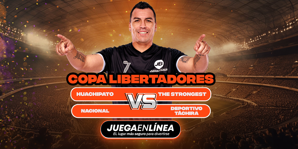 ⚽️ HOY ES MIÉRCOLES DE LIBERTADORES EN #JUEGAENLINEACHILE ⭐️¿Cuáles serán tus pronósticos ganadores? Huachipato VS The Strongest → 18:00 hrs. Nacional vs Deportivo Táchira → 18:00 hrs. Regístrate ahora en juegaenlinea.net