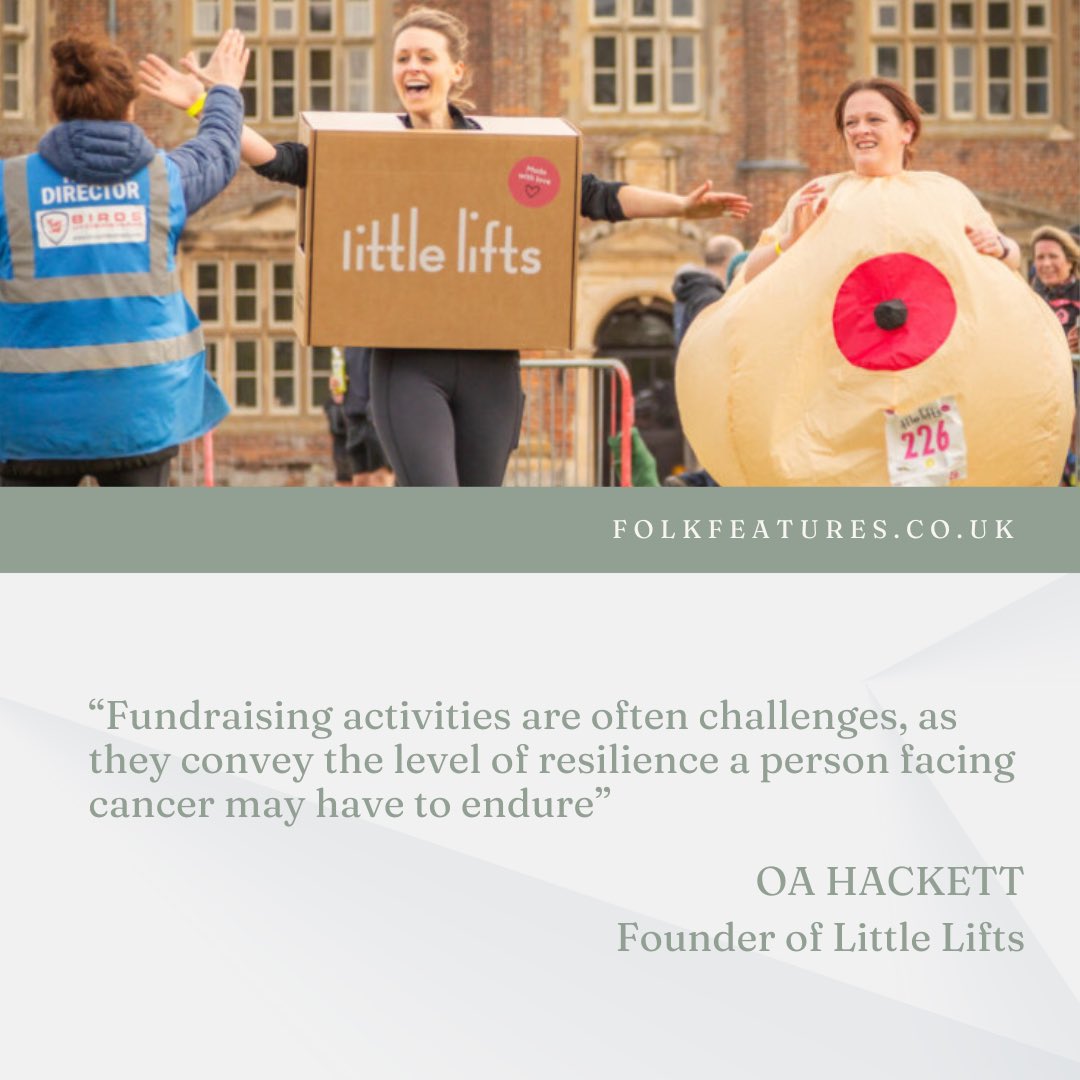 ⭐️ Read all about @littleliftsUK’s Ten for Ten Challenge, to mark Founder Oa Hackett’s 10-year cancerversary

folkfeatures.co.uk/oas-ten-for-te…

#littlelifts #positivenewseastanglia #folkfeatures 

(Picture credit: @MichaelJMawby)
