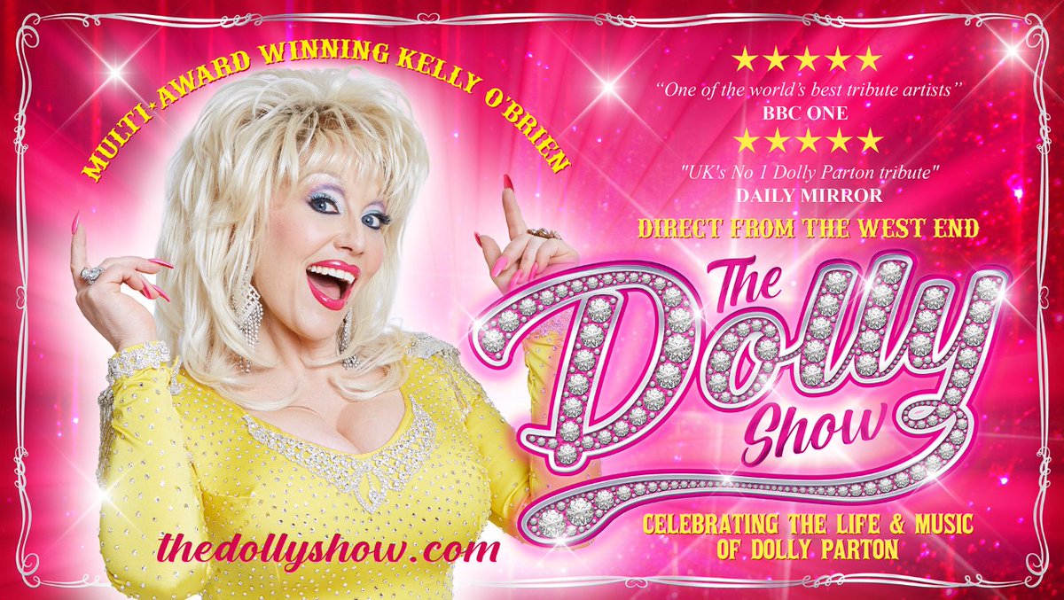 THE DOLLY SHOW ON STAGE TOMORROW - THURSDAY 25TH APRIL AT 7.30PM Voted the U.K’s BEST Dolly Parton Impersonator, West End star - Kelly O’Brien is country legend Dolly Parton. BOOK NOW! - stockportplaza.co.uk/whats-on/the-d…