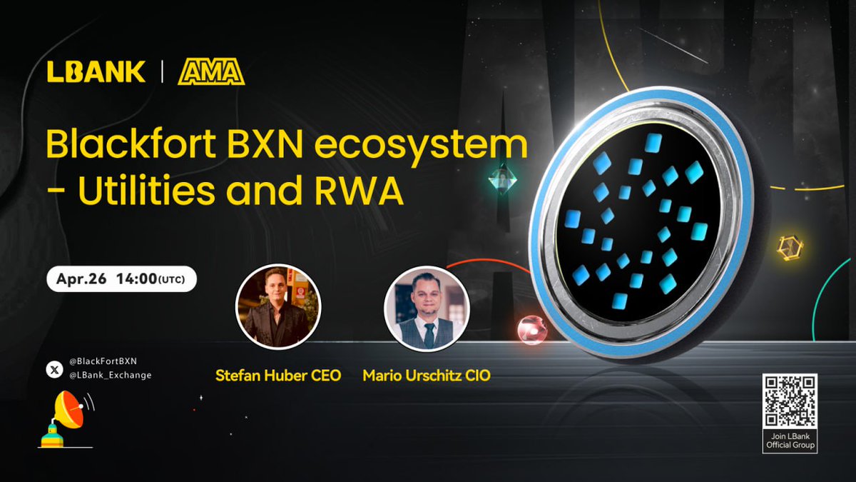 Get ready for an informative session! Mark your calendars! Don't miss the chance to engage with industry leaders in the upcoming AMA on Apr 26, 14:00 PM (UTC) at t.me/LBank_en. Participate in the AMA campaign and stand a chance to win $2,000 in $BXN giveaway! Don't…