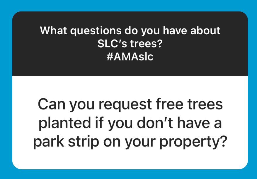 slcmayor's tweet photo. Salt Lake City offers a “Front Yard Tree Planting Program” for residents who don’t have park strip space but have adequate space in their front yard. For more information, contact the Urban Forestry Division: https://t.co/nfmwN3rhQx
#AMAslc https://t.co/LC5OpE3S5A