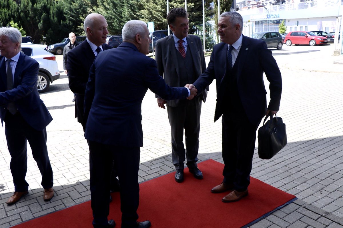 XSvecla's tweet photo. Welcomed the 🇨🇿 delegation headed by Mr. Pavel Fischer, Chairman of the Committee for Foreign Affairs, Security, and Defense, for a high-level discussion on security and cooperation. https://t.co/Xq8afQyaD5