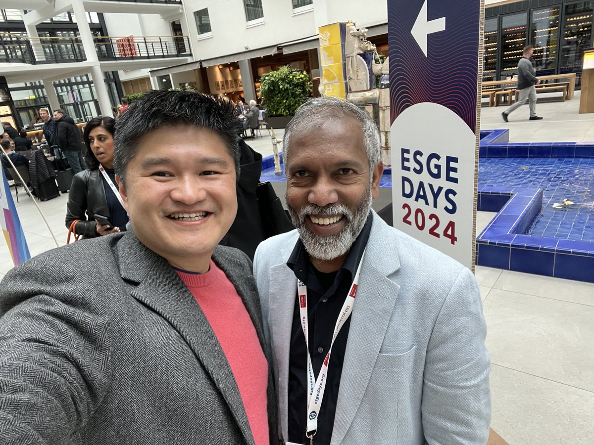 Great to be reunited with one of my oldest #GITwitter friends! #ESGEDays2024