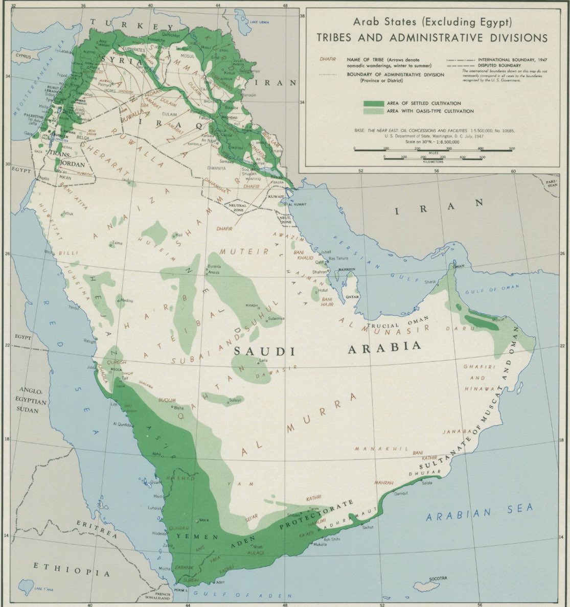 l5ro3l's tweet photo. حقائق📜
الخرائط الصحيحة في الوثائق الاجنبية الامريكية والبريطانية .. 
وذكر انتشار القبائل وديارها 
وذكر أن ديار سبيع ممتدة من وديان سبيع
 مرورا بجنوب نجد بالافلاج والحريق والخرج 
 حتى العارض ولهم قرى ,
بالقصيم والمحمل وبسدير والحائر وغيرها… https://t.co/JqGLjQdgeN