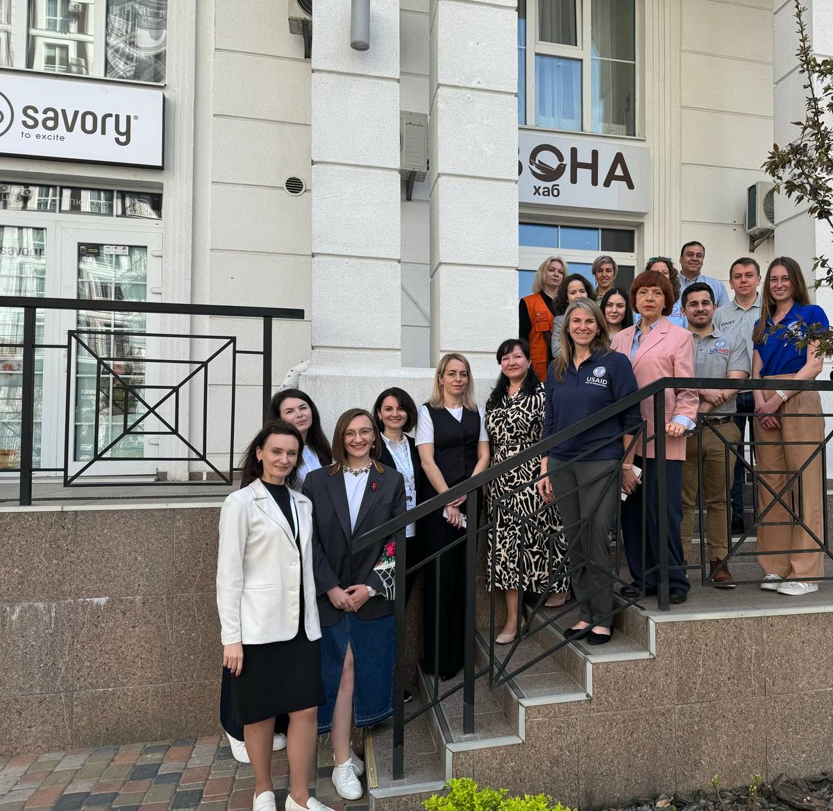 Recently, @USAID experts, including DAA Dianna Darsney de Salcedo & Regional Office Director Emily Dakin, visited Ukraine to see first-hand how partner @UNFPA's vital gender-based violence & psychosocial support services are changing the lives of conflict-affected women & girls.