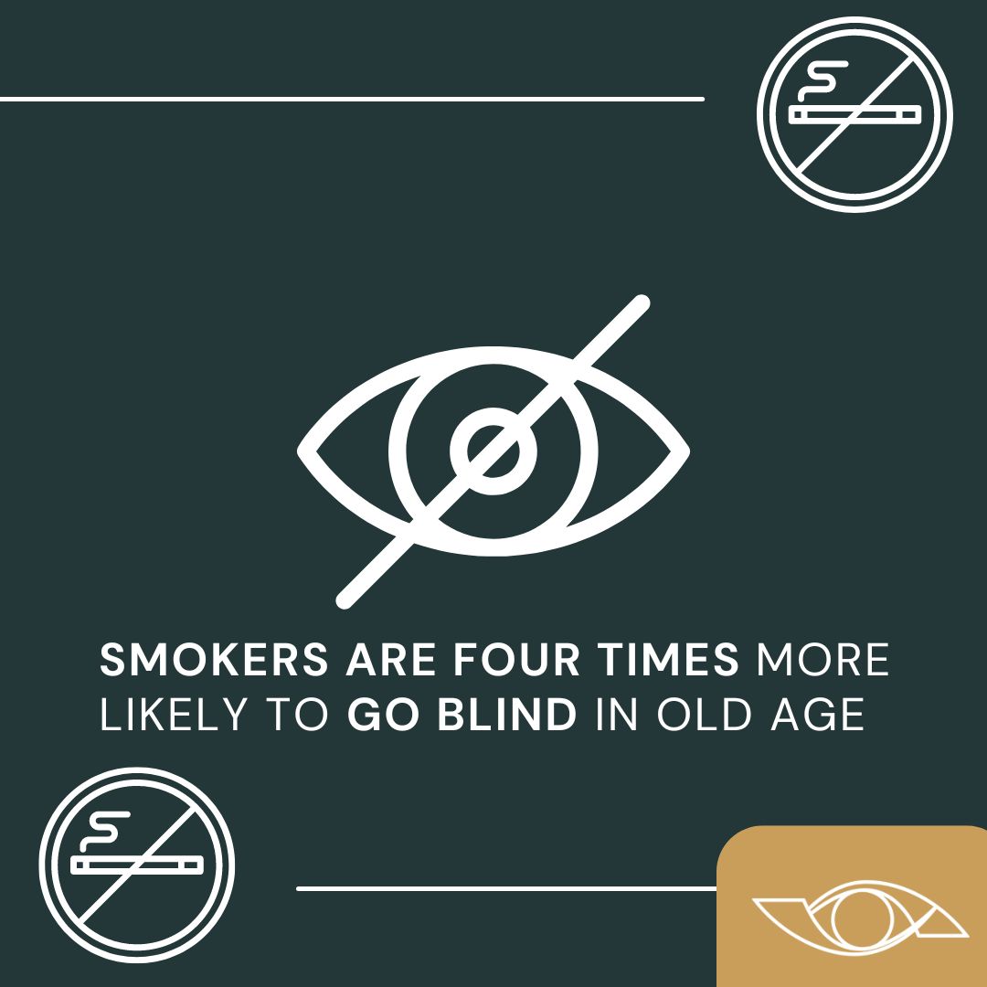 Your vision matters. Quit smoking today to safeguard your sight for the future. #EyeHealth #QuitSmoking #VisionFact #levineyecare #vision #eyecare #visionsource #whitingoptometrist #optometrist #optometry #pediatricvisionexams