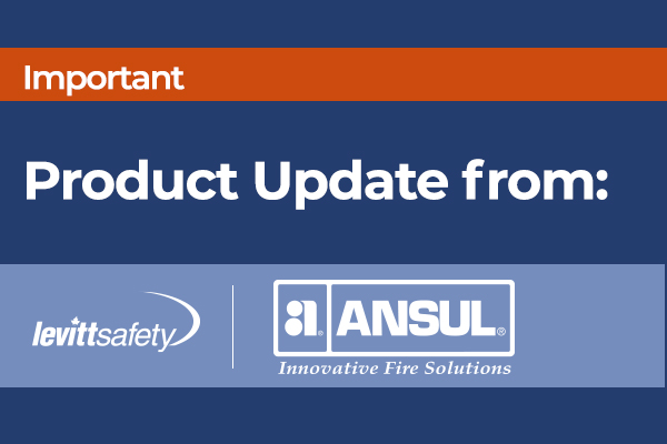ANSUL, has launched a new line of RED LINE Cartridge Operated Extinguishers models 10, 20, & 30lbs. Notice: Discontinuation of the RED LINE Cartridge Operated Model 5lb. Extinguishers, may require adjustments to your inventory. Contact us: levitt-safety.com/company/contact #firesafety