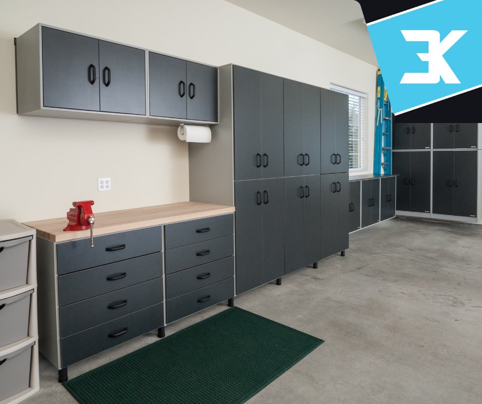 Say goodbye to cluttered garages and hello to organized bliss! Maximize your garage space with our custom cabinet solutions today. 💪✨

💻 - 3k.solutions

#3k #3kllc #millwork #customcounters #custombuilds #siouxcity #iowa #renovations #interiordesign #custombuilder