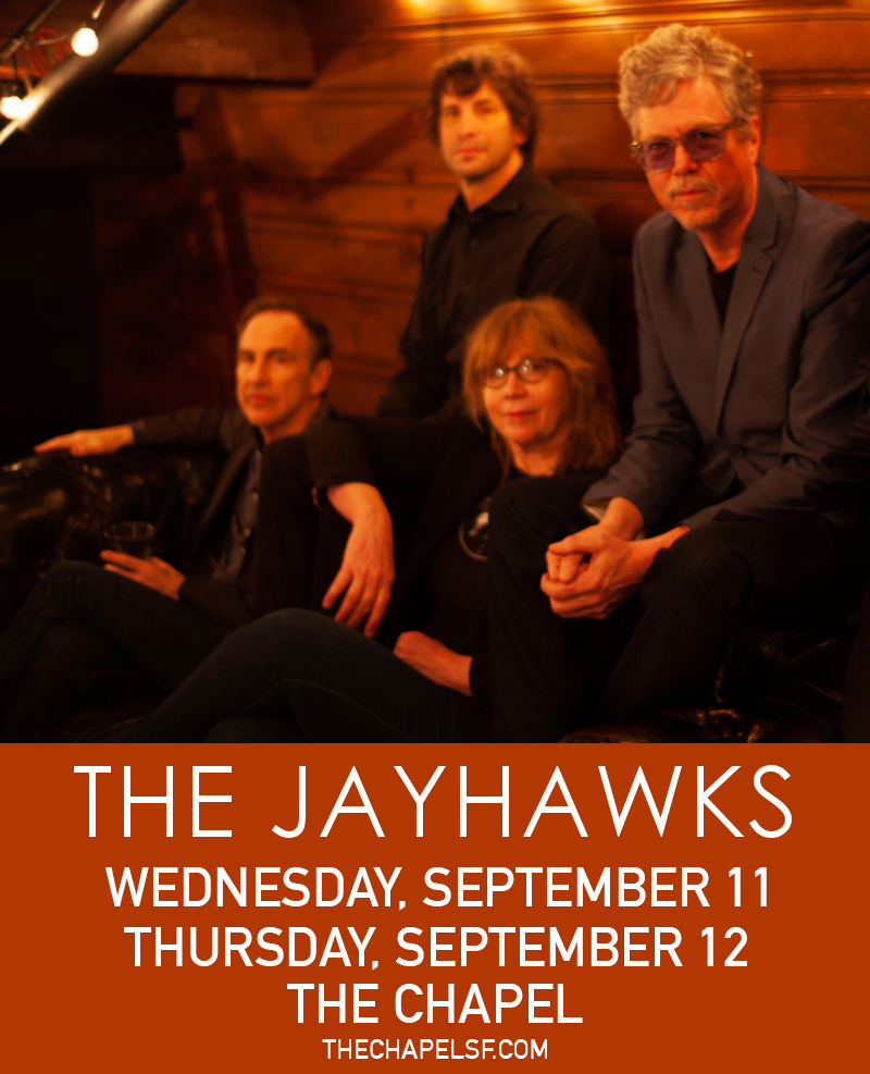 We're thrilled to welcome The Jayhawks, a true American treasure, back to The Chapel for two nights! Tickets for Wednesday, September 11 and Thursday, September 12 are on sale this Friday at 10am. 🎟️: tinyurl.com/45r8x59e