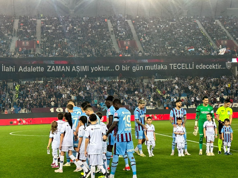 Trabzon'da tribünler📸