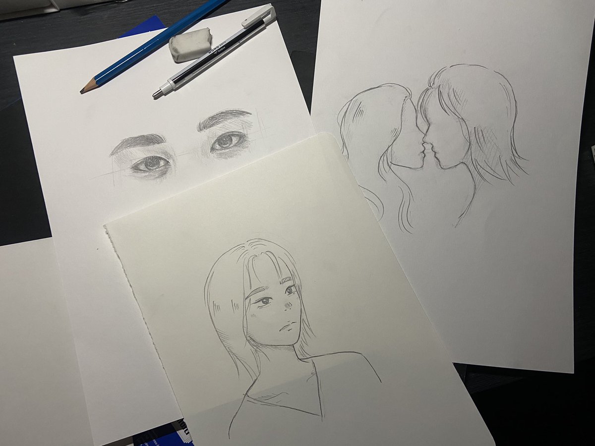 beonnnie's tweet photo. เมื่อภาพวาดนำพาความรัก #USTheSeries https://t.co/NqYkB8N0Fg