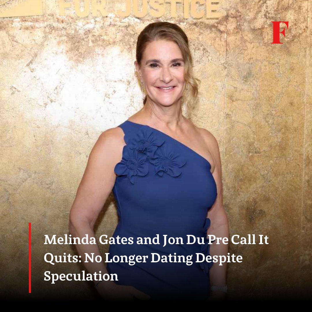 Contrary to rumours, @melindagates is not engaged to Jon Du Pre. A representative has confirmed that she is no longer in a relationship with Jon Du Pre.

#famedeliveredus #walloffame #halloffame #melindagates #billgates #jondupre #engaged #rumours #breakup #split #partedways
