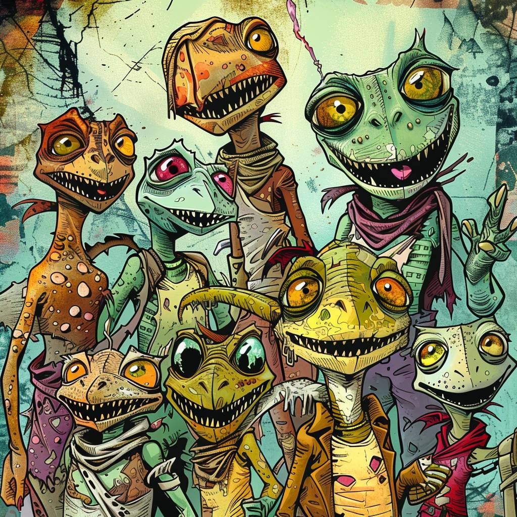 Unmlizards's tweet image. GM Humans and Lisards! Have a great day ☕️