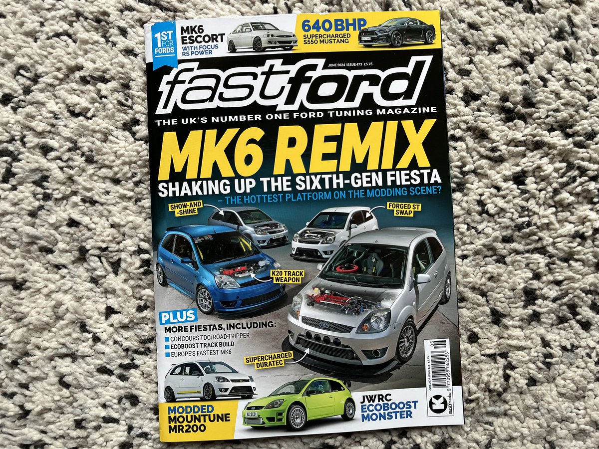 New issue landing with subscribers today, and in shops on Friday. The Mk6 crew have been properly excited about this one 😄