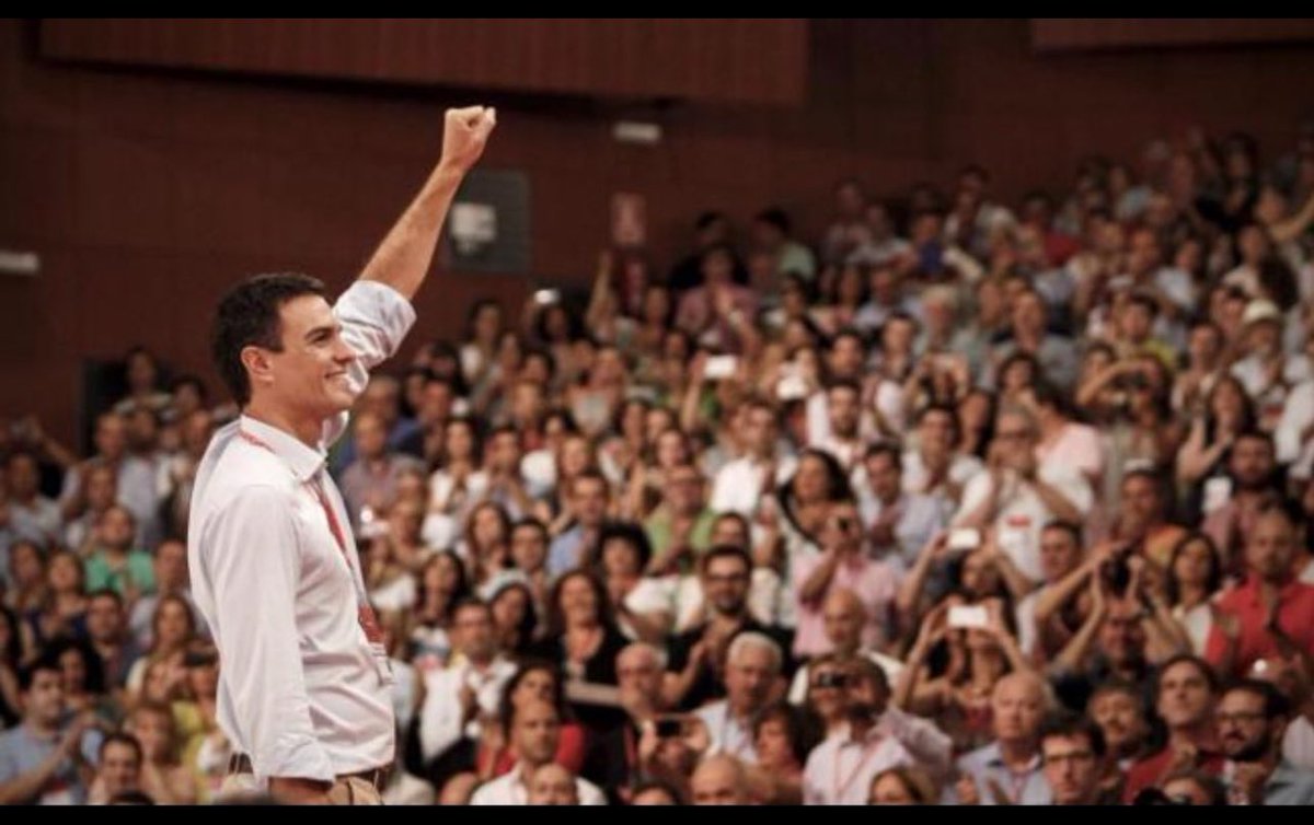 Este es mi Presidente, al que admiro profundamente. Vamos, Presidente! Por España!