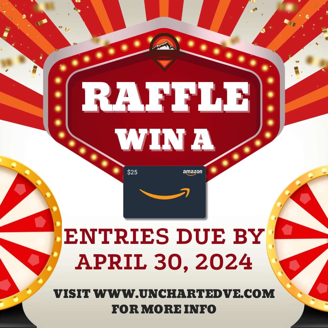 Join our Raffle For a $25 Amazon Gift Card!! Every $100 Spent = 1 Entry into the Raffle!!
