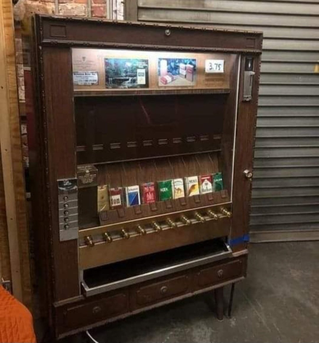 I'm old enough to remember when anyone could just walk up and put money into one of these...