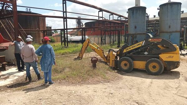La EAA Camagüey en el día de hoy deja  instalado el metro contador en Central Carlos Manuel de Céspedes. #AySCuba.