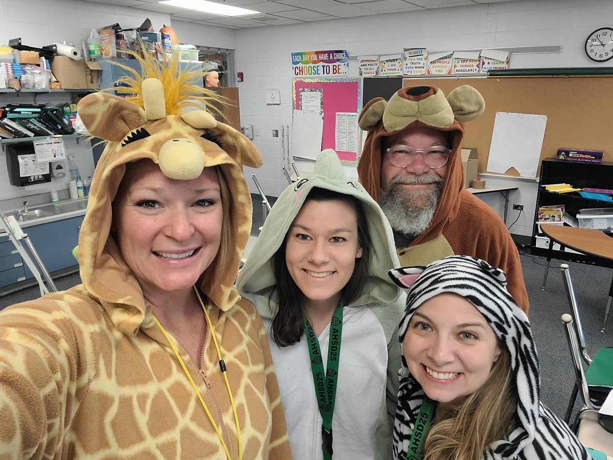 It's Wild here in 5th Grade as we kick off the ABC Countdown with Animal Day! <a href="/MrsLSchindler/">Lisa Schindler</a> <a href="/MissDietrich5th/">Laura Dietrich</a> <a href="/bholston/">Byron Holston</a> <a href="/DrydenSchool/">Dryden School</a> #drydenrocks