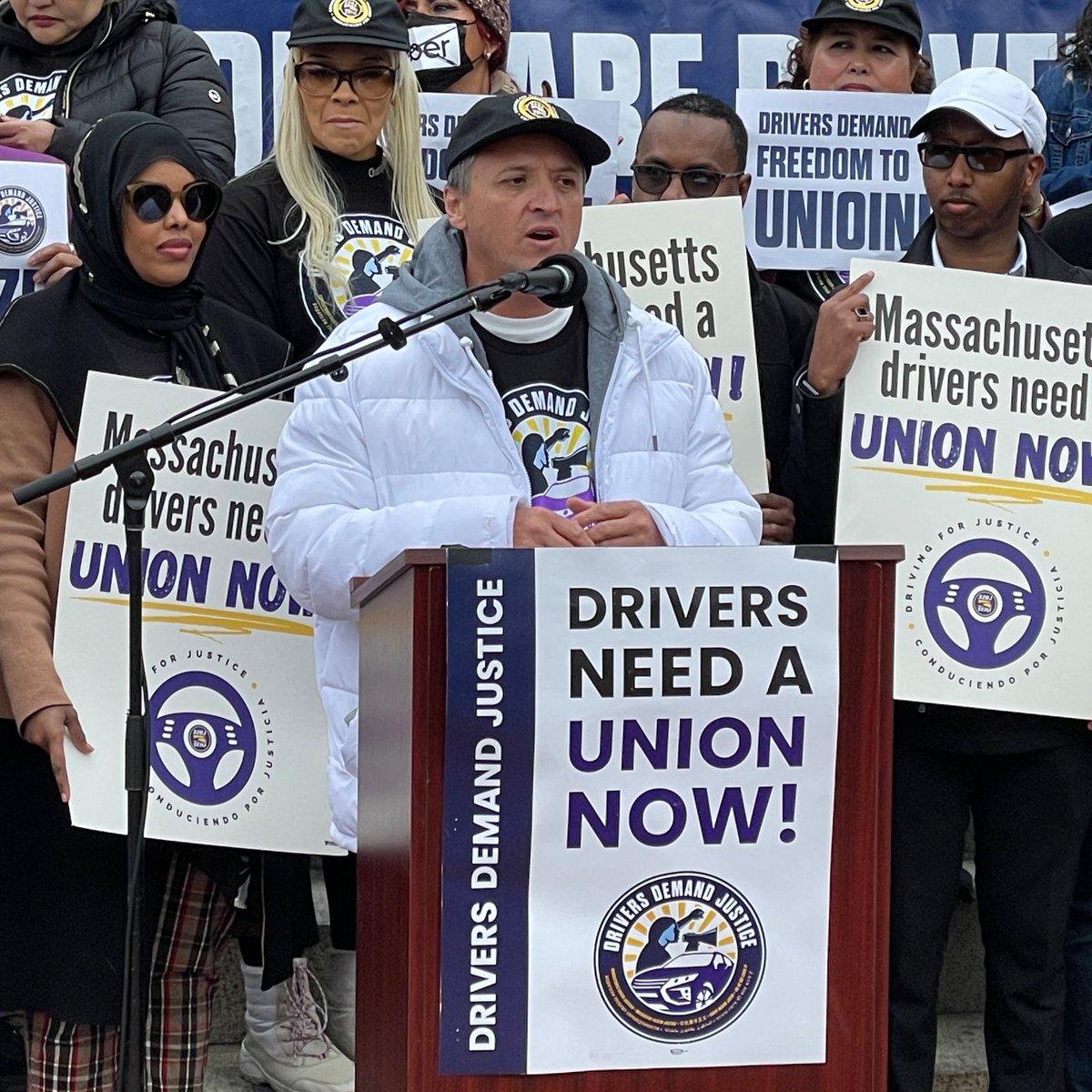 Lawmakers need to pass the #RideshareDriverJusticeBill and give us the right to organize. We are owed fair wages and benefits! #UnionsForAll