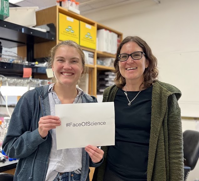 Thanks to our neighbors from the @YunsunNam lab for encouraging us to share our #FaceOfScience! 👩‍🔬🧪