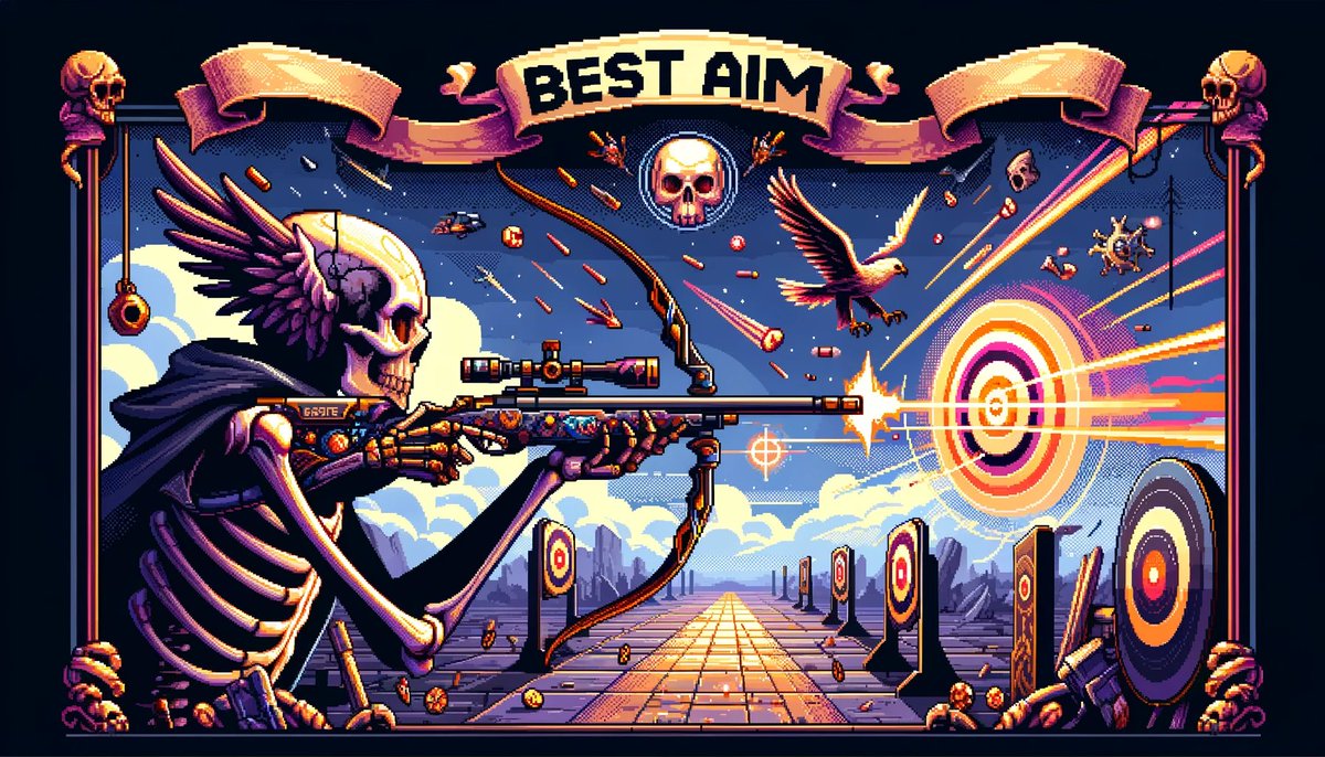 playBones_'s tweet photo. Train your reflexes; they will come in handy in the game! ☠️

Become the best sniper in @base 👀

Link: https://t.co/QLYvFQYPpl